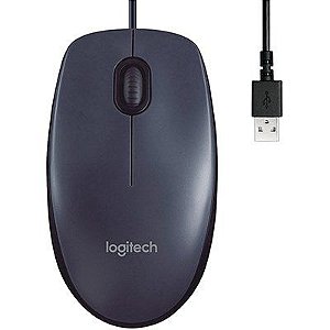 Mouse com fio USB Logitech M90
