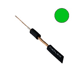 Cabo Audio Frequência Guitarra AF(E) 1 x 0,50mm 2 - Verde - rolo com 100 mts