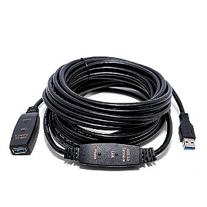 Cabo Extensor USB 3.0 Amplificado 20 Metros  JCINFRA