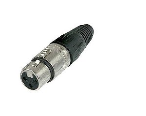 Conector Xlr Fêmea Tipo Neutrix