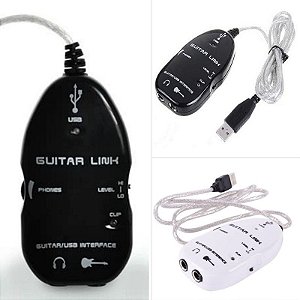 Cabo Guitarlink USB para P10 Femea Ativo