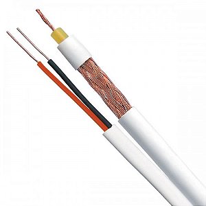 Cabo Coaxial Rgc-flexivel Rf 4.0mm 80% Bipolar 2x26 Awg 100m Condutti -  Conexão sem limites