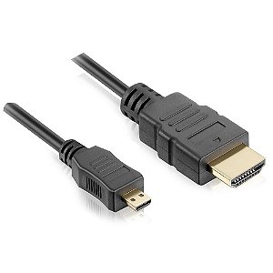 Cabo Micro HDMI 2.0  4k  Com 5 metros