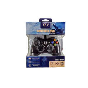 Controle Xbox 360 - INOVA - COM FIO