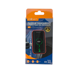 Suporte Celular Moto Carregador Usb Case A Prova D'agua 360 - INOVA