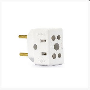 Adaptador de Tomada Bob Esponge, 10A - 20A/250V