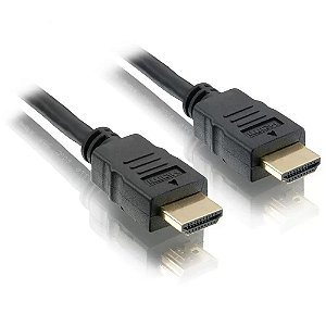 Cabo Hdmi 1.4 Ultra Hd Qualidade 3D 3 Metros ouro