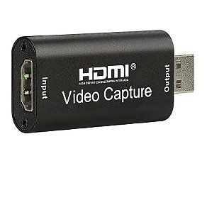 Placa de captura HDMI via USB  4k Full HD