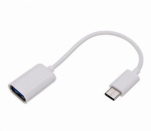 Cabo Usb Tipo-C  Para Usb 3.0 Fêmea Otg