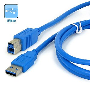 Cabo Usb Para Impressora 3.0 Com 1.50M