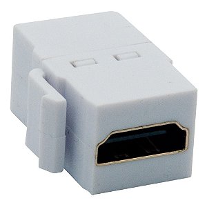 Adaptador HDMI Fêmea keystone HDMI Para Painel