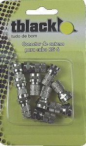 Conector F Para Cabo Rg6