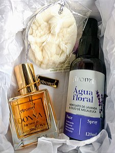 Kit Donna com Lavanda Aromá (Perfume + Sabonete + Água floral)
