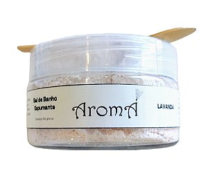 Sal de Banho Espumante Lavanda Aromá - Pote c/ 250g