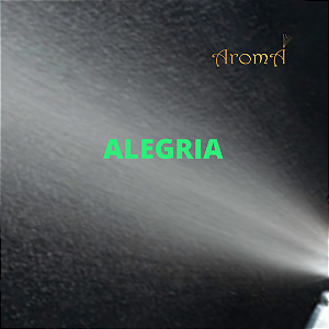 Marketing Olfativo - Fragrância ALEGRIA Aromá (refil concentrado 160ml)