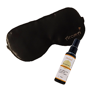 Kit Durma Bem Spray Pillow Mist + Máscara de Cetim Aromá