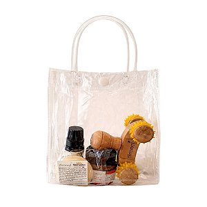 Kit Spa Aromá 5 Peças com Sacola Transparente