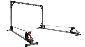 DOUBLE RACK - SUPORTE AÉREO P/ PILATES COM SLACKLINE DUPLO