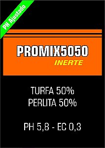 SUBSTRATO INERTE PROMIX 5050 SPHAGNOTEC (TURFA/PERLITA) - SACOS 50 L