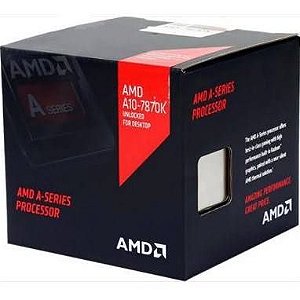 Processador AMD A10 - 7870K 4.1 Ghz C/ 4Mb Cache Black Edition QuadCore C/ R7 Series FM2+