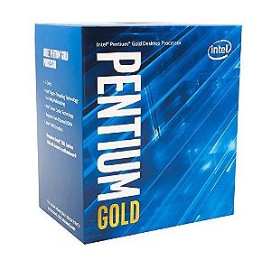 Processador Intel Pentium Dual Core G5400 GOLD Coffee Lake 3.7 Ghz C/ 4Mb Cache Socket LGA 1151 - BX80684G5400