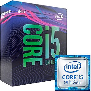 Processador Intel Core I5 Coffee Lake 9º Geração 9600K - 3.7 GHz C/ 9MB Cache (4.6 GHz Max Turbo) Socket LGA 1151 - BX80684I59600K