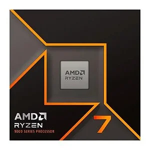 Processador AMD Ryzen 7 9700X, 3.8 GHz (5.5 GHz), Cache 32 MB, 8 Núcleos, 16 Threads, AM5 - 100-100001404WOF