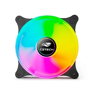 COOLER FAN PARA GABINETE RGB 4 PINOS F9-L160M