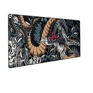 MOUSEPAD 900X400 DRAGÃO AZUL