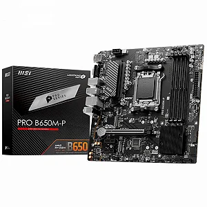 PLACA MAE MSI PRO B650M-P, DDR5, SOCKET AMD AM5, M-ATX, CHIPSET AMD B650, 911-7E27-001