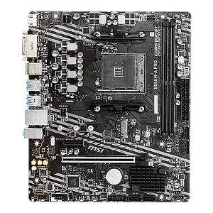 PLACA MAE MSI B550M-A PRO - AMD RYZEN AM4 - DDR4 - MATX - M.2 - HDMI/DVI