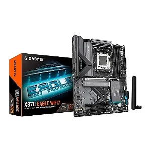 Placa Mãe Gigabyte X870 Eagle Wifi7, Amd Am5, Atx, Bluetooth, Ddr5 - X870 Eagle Wifi7
