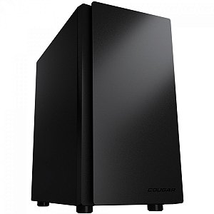 Gabinete Gamer Cougar Purity, Mini Tower, MATX, Com 1 Fan, Preto