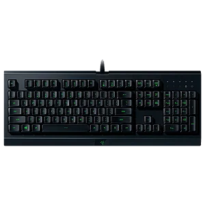 Teclado Gamer Razer USB Cynosa Lite Membrana RBG Preto