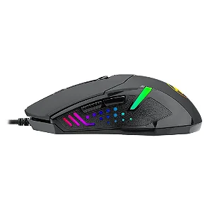Mouse Gamer Redragon Centrophorus 2, Chroma Mark II RGB, 7200DPI, 6 Botões, Preto - M601-RGB