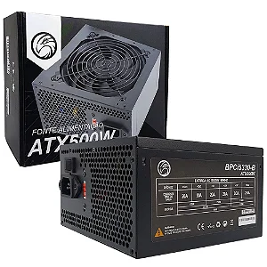 FONTE ATX 500W REAL BPC-5330 BRAZIL-PC