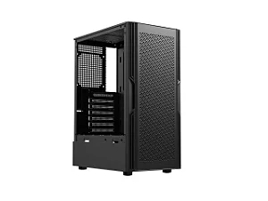 Gabinete Bluecase Gamer BG-063 KHALI, Mid Tower, Preto com 4 fans rgb