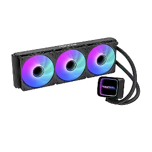 Water Cooler Round5 Eurus Preto Argb 360mm - R5-WC-EURUS-360B-2232