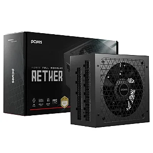 FONTE GAMER PCYES AETHER 850W FULL MODULAR CYBENETICS GOLD PCIE 5.0 ATX 3.1 - 850WFMG