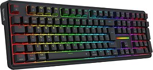 Teclado Mecânico Gamer Redragon Antonium Pro RGB Preto Full Size ABNT2 Switch Manbo sem fio