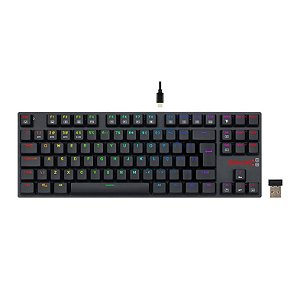 TECLADO MECANICO APS PRO RGB PRETO SWITCH MARROM K607P-KBS (PT-BROWN)
