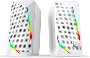 CAIXA DE SOM GAMER WALTZ RGB BRANCO GS510W