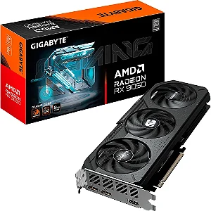 PLACA DE VIDEO GIGABYTE RX 9050 GAMING OC 8GB GDDR6 128 BITS - GV-R9050GAMING-OC-8GD