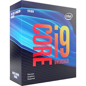 Processador Intel Core i9 9900 - LGA 1151 - 3.1GHz (Turbo 5.0GHz) - Cache 16MB - 9ª Geração - BX80684I99900