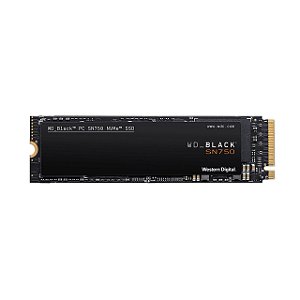 SSD Western Digital Black SN750, 2TB, M.2, NVMe, Leitura 3400MB/s, Gravação 3000MB/s - WDS200T3X0C