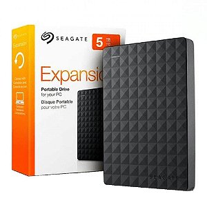 HD Externo Seagate Portátil Expansion, 5TB, USB - STEA5000402