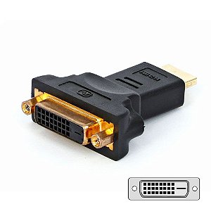 Adaptador DVI para HDMI - DVI-D