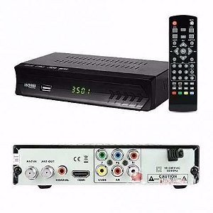 Conversor Digital para TV Set Top Box Hd com Gravador