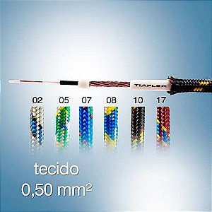 Cabo Guitarra com Cobertura de Tecido 0.50 mm²