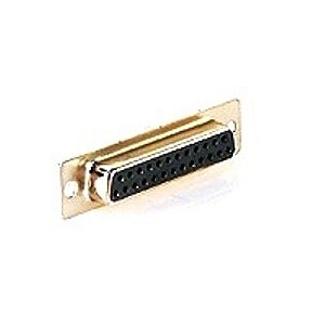 Conector Db25 para Montagem Solda Fêmea